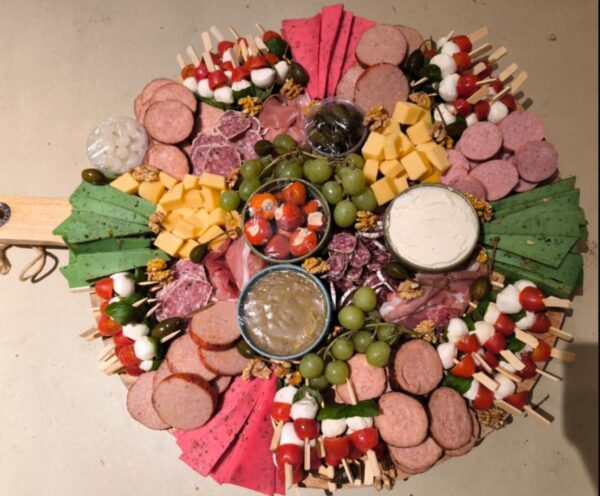 Luxe kaas&worst plank
